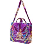Psychedelic Meditation  CBDOilPrincess  71bfb2da-e92a-4d84-8ee3-468fa9cd04c2 Square Shoulder Tote Bag