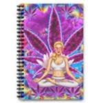 Psychedelic Meditation  CBDOilPrincess  71bfb2da-e92a-4d84-8ee3-468fa9cd04c2 5.5  x 8.5  Notebook