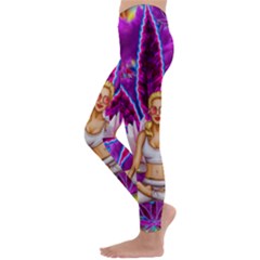 Kids  Lightweight Velour Leggings 