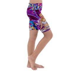 Kids  Lightweight Velour Cropped Yoga Leggings 