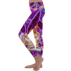Kids  Lightweight Velour Classic Yoga Leggings 