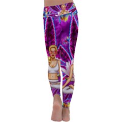 Kids  Lightweight Velour Classic Yoga Leggings 