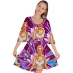 Psychedelic Meditation  CBDOilPrincess  71bfb2da-e92a-4d84-8ee3-468fa9cd04c2 Velour Kimono Dress