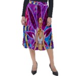 Psychedelic Meditation  CBDOilPrincess  71bfb2da-e92a-4d84-8ee3-468fa9cd04c2 Classic Velour Midi Skirt 