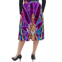 Classic Velour Midi Skirt  
