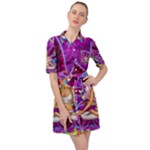 Psychedelic Meditation  CBDOilPrincess  71bfb2da-e92a-4d84-8ee3-468fa9cd04c2 Belted Shirt Dress