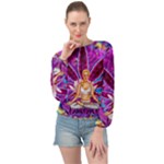 Psychedelic Meditation  CBDOilPrincess  71bfb2da-e92a-4d84-8ee3-468fa9cd04c2 Banded Bottom Chiffon Top