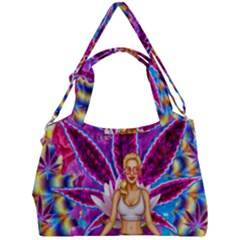 Double Compartment Shoulder Bag 