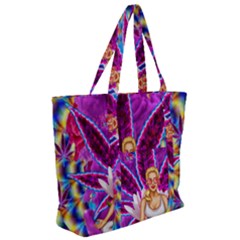 Zip Up Canvas Bag 