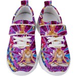 Psychedelic Meditation  CBDOilPrincess  71bfb2da-e92a-4d84-8ee3-468fa9cd04c2 Kids  Velcro Strap Shoes