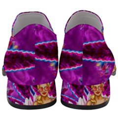 Women Slip On Heel Loafers 