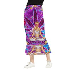 Maxi Fishtail Chiffon Skirt 