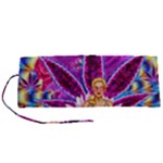 Psychedelic Meditation  CBDOilPrincess  71bfb2da-e92a-4d84-8ee3-468fa9cd04c2 Roll Up Canvas Pencil Holder (S)