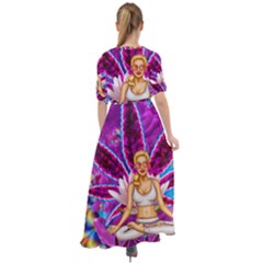 Waist Tie Boho Maxi Dress 