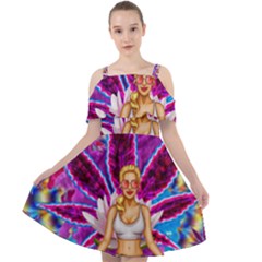 Cut Out Shoulders Dress 
