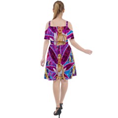 Cut Out Shoulders Dress 
