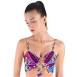 Psychedelic Meditation  CBDOilPrincess  71bfb2da-e92a-4d84-8ee3-468fa9cd04c2 Woven Tie Front Bralet