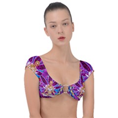 Cap Sleeve Ring Bikini Top 