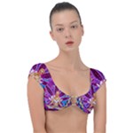 Psychedelic Meditation  CBDOilPrincess  71bfb2da-e92a-4d84-8ee3-468fa9cd04c2 Cap Sleeve Ring Bikini Top