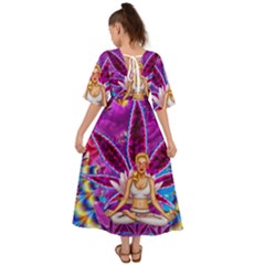 Kimono Sleeve Boho Dress 