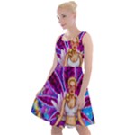 Psychedelic Meditation  CBDOilPrincess  71bfb2da-e92a-4d84-8ee3-468fa9cd04c2 Knee Length Skater Dress