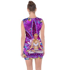 Lace Up Front Bodycon Dress 