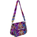 Psychedelic Meditation  CBDOilPrincess  71bfb2da-e92a-4d84-8ee3-468fa9cd04c2 Saddle Handbag