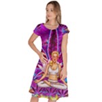 Psychedelic Meditation  CBDOilPrincess  71bfb2da-e92a-4d84-8ee3-468fa9cd04c2 Classic Short Sleeve Dress