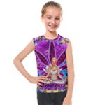 Psychedelic Meditation  CBDOilPrincess  71bfb2da-e92a-4d84-8ee3-468fa9cd04c2 Kids  Mesh Tank Top