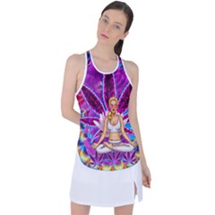 Racer Back Mesh Tank Top 
