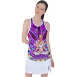 Psychedelic Meditation  CBDOilPrincess  71bfb2da-e92a-4d84-8ee3-468fa9cd04c2 Racer Back Mesh Tank Top