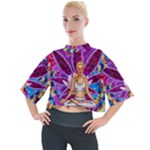 Psychedelic Meditation  CBDOilPrincess  71bfb2da-e92a-4d84-8ee3-468fa9cd04c2 Mock Neck Tee