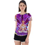 Psychedelic Meditation  CBDOilPrincess  71bfb2da-e92a-4d84-8ee3-468fa9cd04c2 Back Cut Out Sport Tee