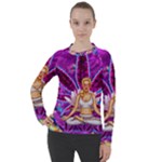 Psychedelic Meditation  CBDOilPrincess  71bfb2da-e92a-4d84-8ee3-468fa9cd04c2 Women s Pique Long Sleeve Tee