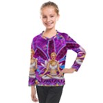 Psychedelic Meditation  CBDOilPrincess  71bfb2da-e92a-4d84-8ee3-468fa9cd04c2 Kids  Long Mesh Tee