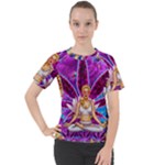Psychedelic Meditation  CBDOilPrincess  71bfb2da-e92a-4d84-8ee3-468fa9cd04c2 Women s Sport Raglan Tee