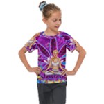 Psychedelic Meditation  CBDOilPrincess  71bfb2da-e92a-4d84-8ee3-468fa9cd04c2 Kids  Mesh Piece Tee