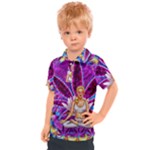 Psychedelic Meditation  CBDOilPrincess  71bfb2da-e92a-4d84-8ee3-468fa9cd04c2 Kids  Polo Tee