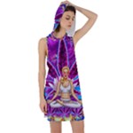 Psychedelic Meditation  CBDOilPrincess  71bfb2da-e92a-4d84-8ee3-468fa9cd04c2 Racer Back Hoodie Dress