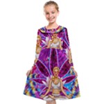 Psychedelic Meditation  CBDOilPrincess  71bfb2da-e92a-4d84-8ee3-468fa9cd04c2 Kids  Midi Sailor Dress