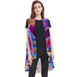 Psychedelic Meditation  CBDOilPrincess  71bfb2da-e92a-4d84-8ee3-468fa9cd04c2 Sleeveless Chiffon Waistcoat Shirt