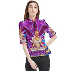 Frill Neck Blouse 