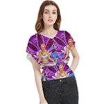 Psychedelic Meditation  CBDOilPrincess  71bfb2da-e92a-4d84-8ee3-468fa9cd04c2 Butterfly Chiffon Blouse