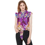 Psychedelic Meditation  CBDOilPrincess  71bfb2da-e92a-4d84-8ee3-468fa9cd04c2 Frill Detail Shirt