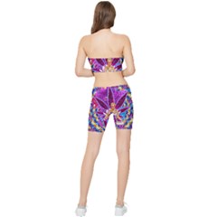 Stretch Shorts and Tube Top Set 
