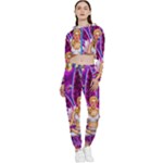 Psychedelic Meditation  CBDOilPrincess  71bfb2da-e92a-4d84-8ee3-468fa9cd04c2 Cropped Zip Up Lounge Set