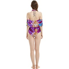 Halter Flowy Bikini Set  