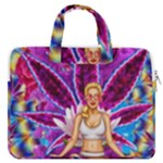 Psychedelic Meditation  CBDOilPrincess  71bfb2da-e92a-4d84-8ee3-468fa9cd04c2 MacBook Pro Double Pocket Laptop Bag