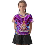 Psychedelic Meditation  CBDOilPrincess  71bfb2da-e92a-4d84-8ee3-468fa9cd04c2 Kids  Front Cut Tee