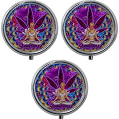 Mini Round Pill Box (Pack of 3) 